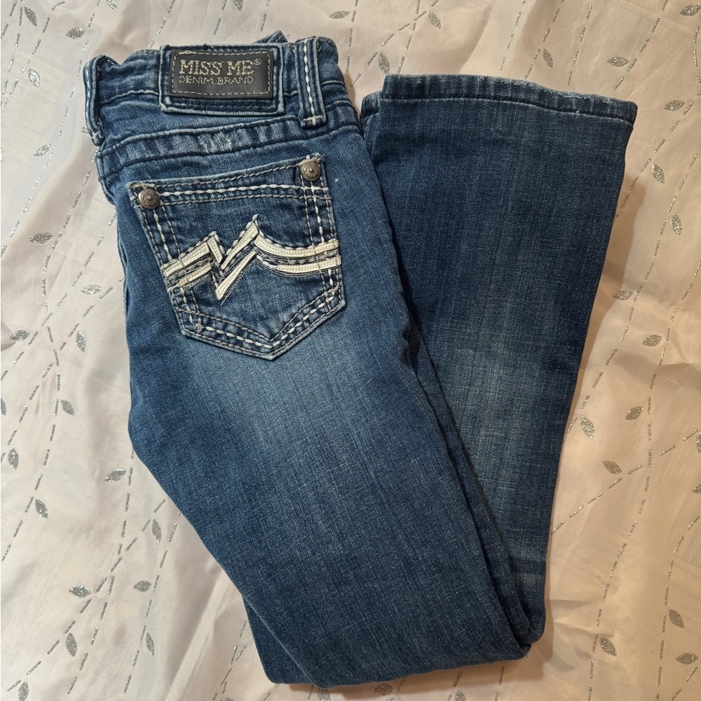 Miss Me Women's Dark Blue Boot Cut Jeans